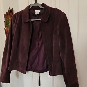 Worthington Women's Jacket in Rich Purple